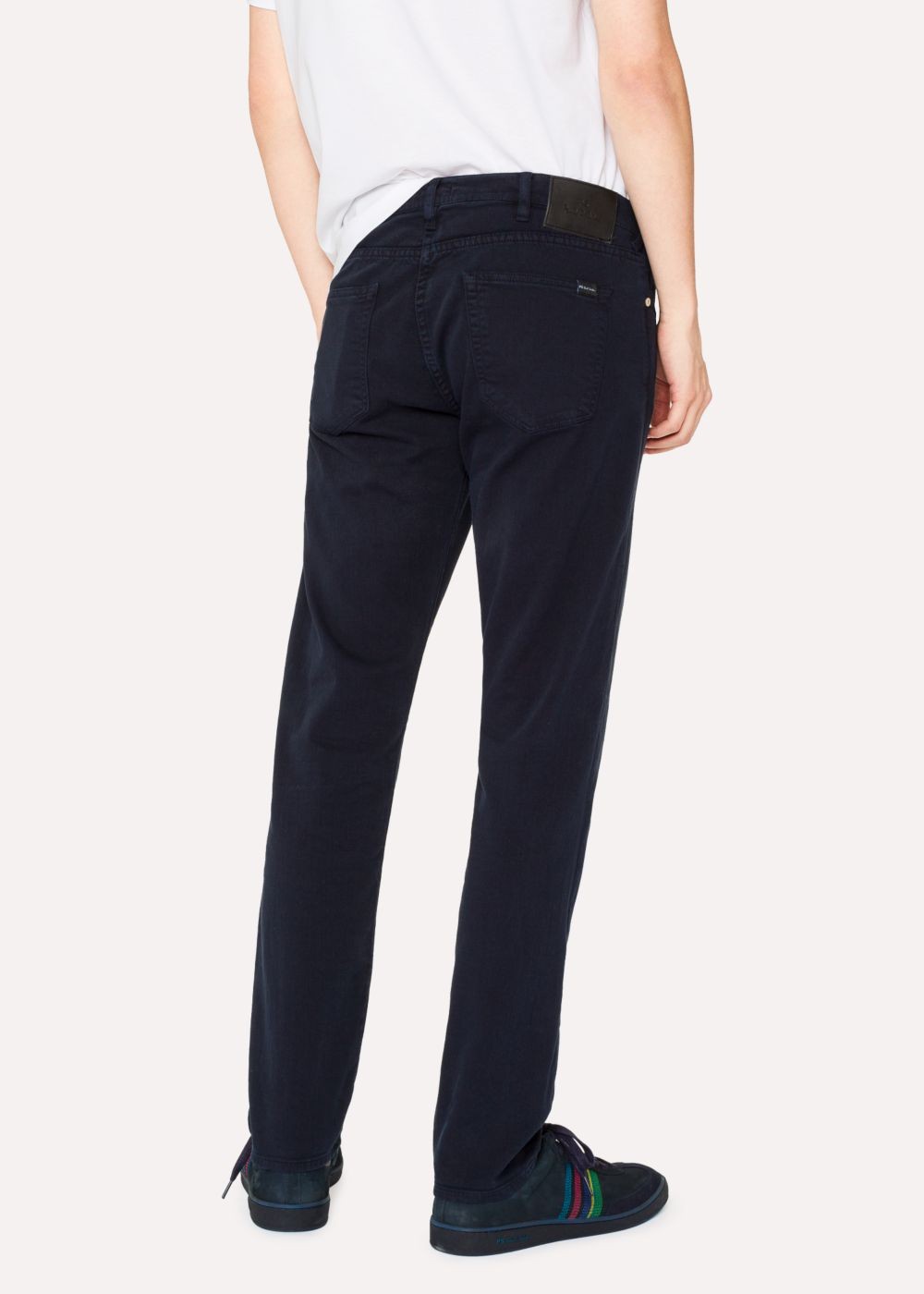 Paul Smith Men's Tapered-Fit Dark Navy Denim Jeans