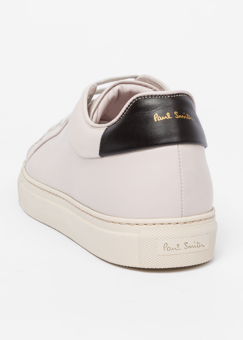 Paul Smith Men's Off-White Leather 'basso' Shoe