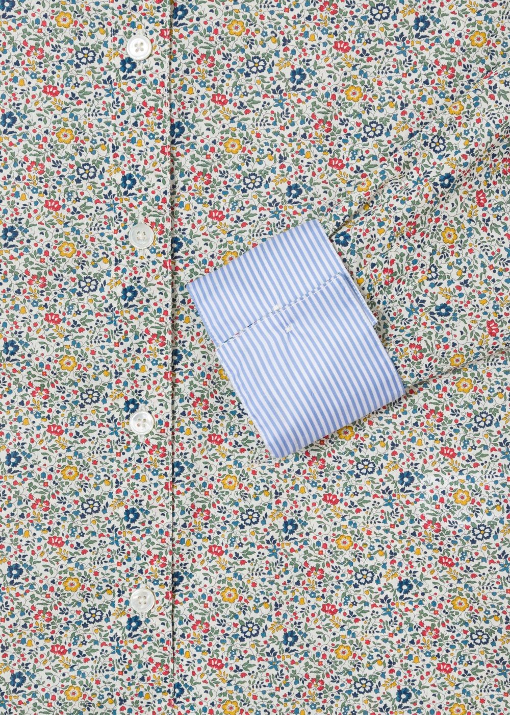 Paul Smith Lady's Cream 'ditsy Floral' Print Cotton Tshirt