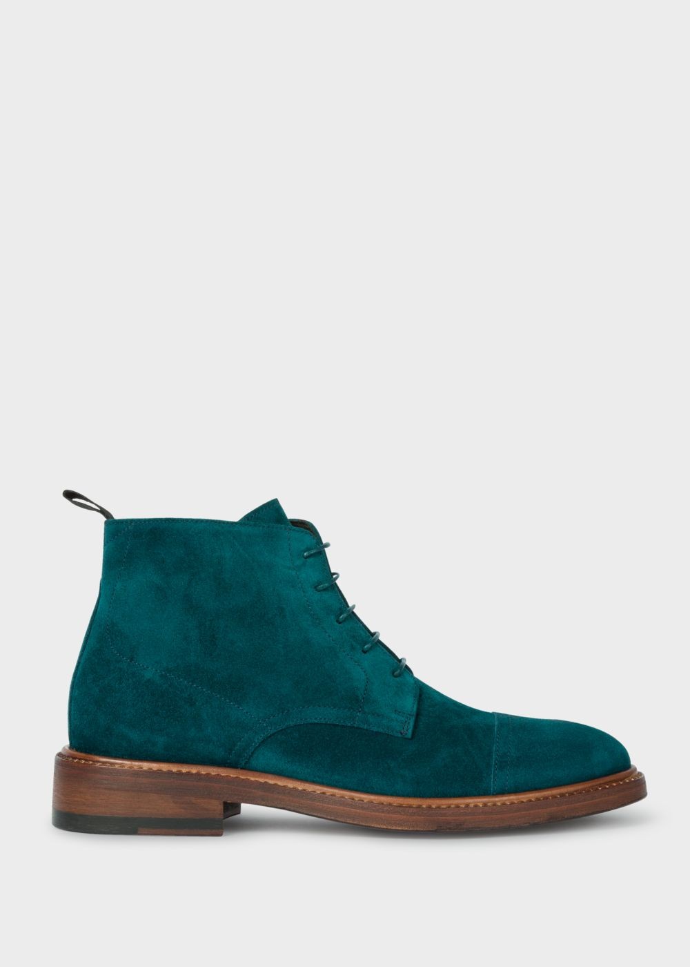 Paul Smith Womens's Turquoise Suede 'jarMen' Boots