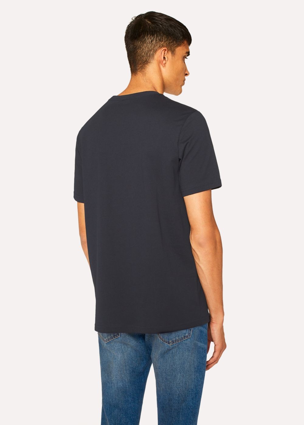 Paul Smith Men's Dark Navy 'you've Changed, Men' Print Organic-Cotton TShirts