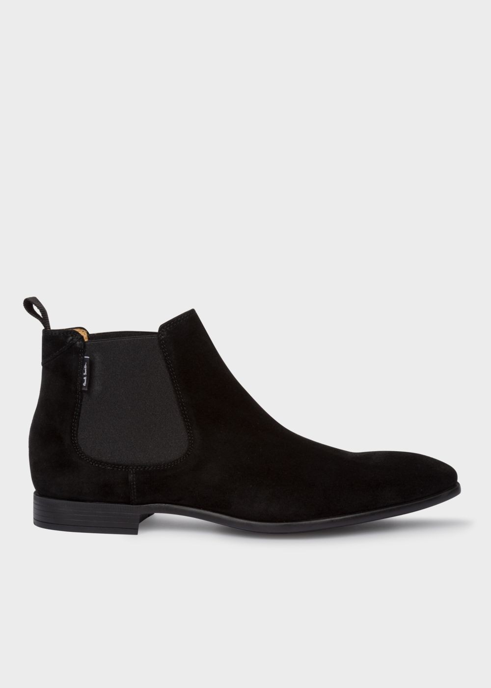 Paul Smith Men's Black Suede 'falconer' Chelsea Boots