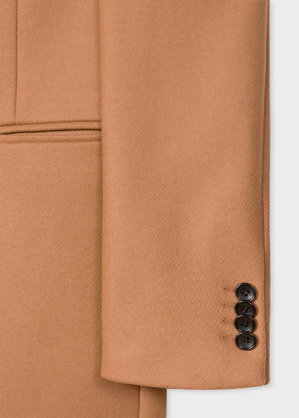 Paul Smith Men's Camel Wool-Cashmere Overcoat