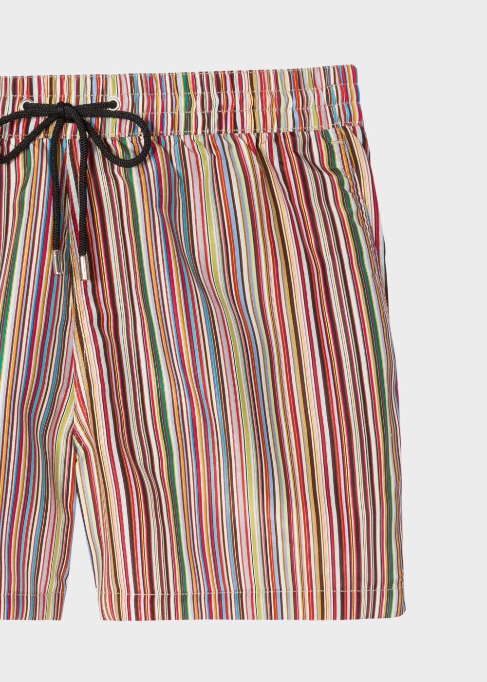 Paul Smith Men's 'signature Stripe' Print Swim Shorts