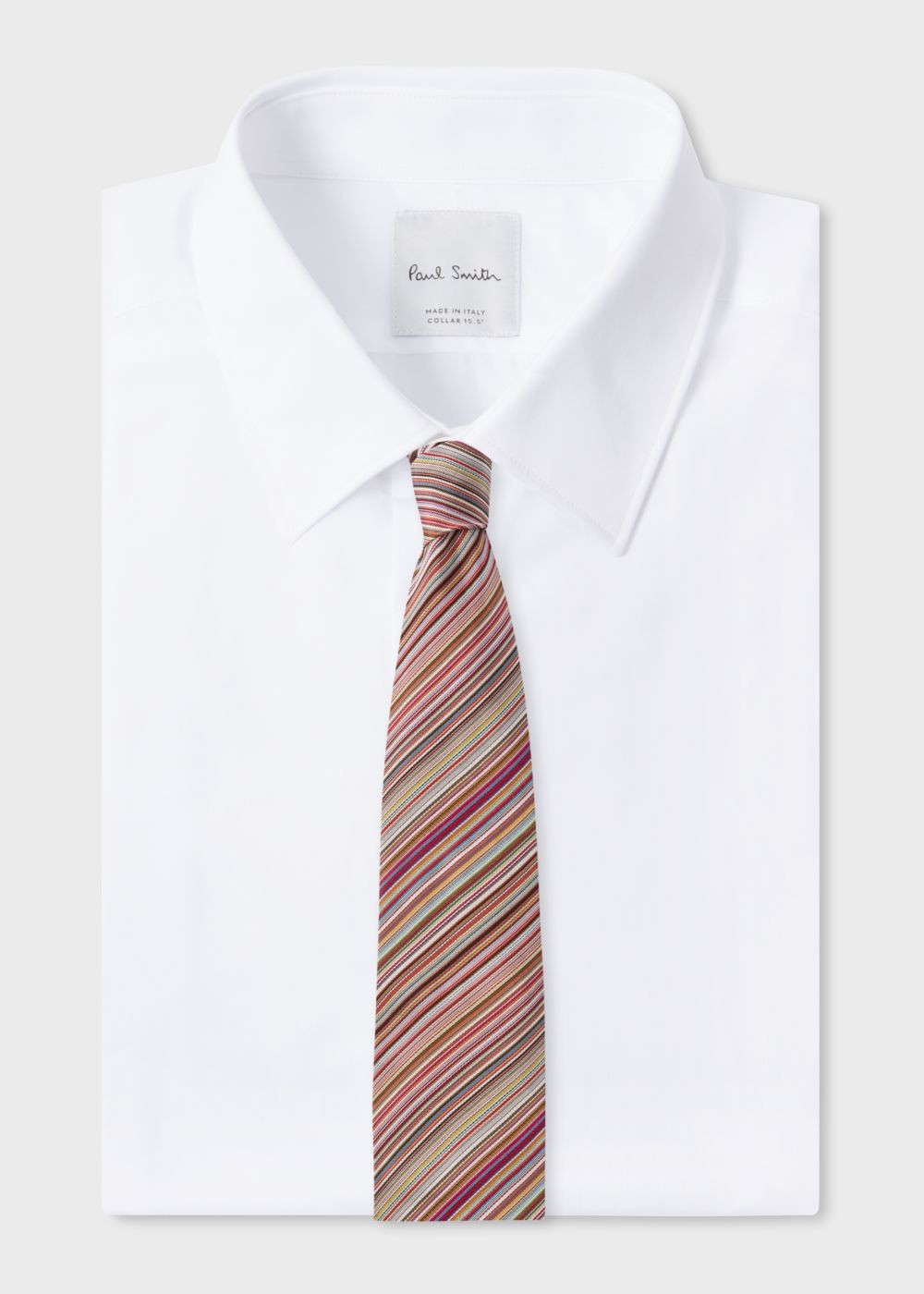 Paul Smith Men's 'signature Stripe' Silk Tie