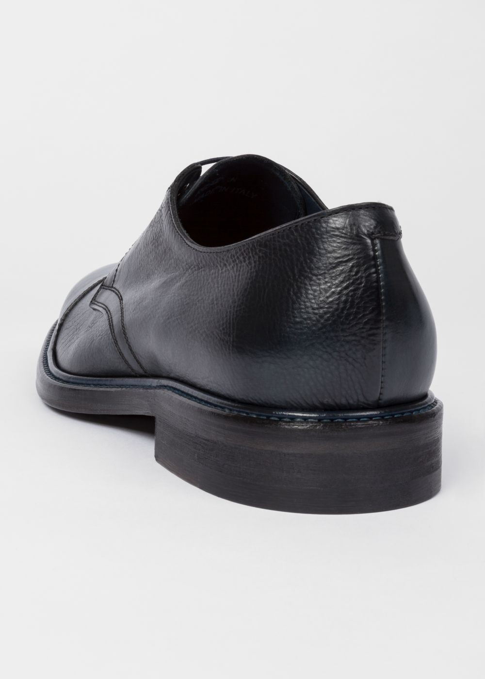 Paul Smith Mens's Dark Navy Leather 'rosen' Derby Sneakers