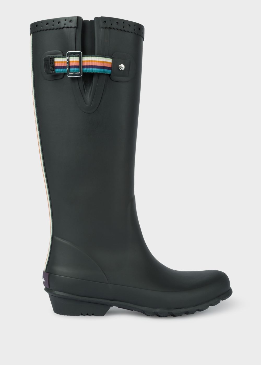 Paul Smith Women's Black Rubber 'idella' Wellington Boots