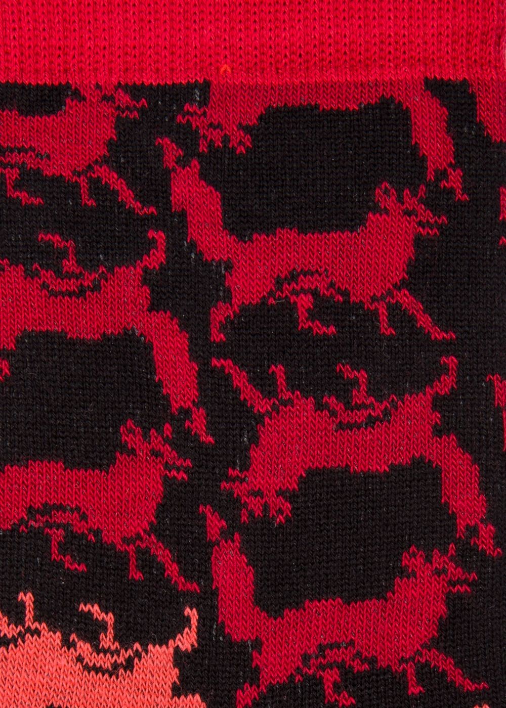 Paul Smith Women's Red 'fox' Motif Socks