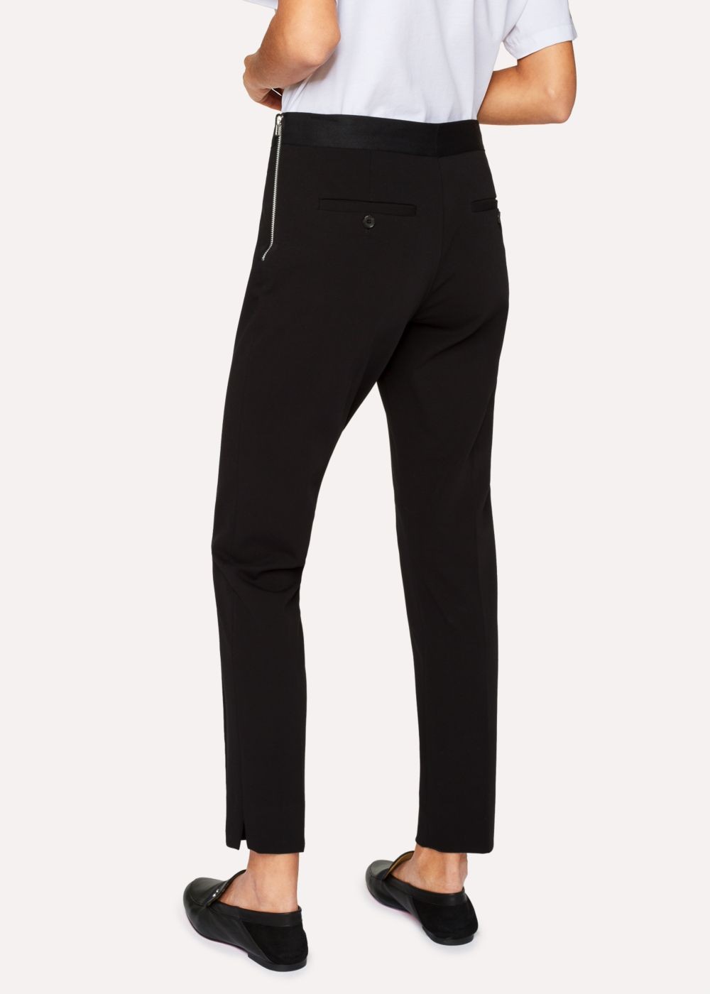 Paul Smith Women's Black Super-Stretch Skinny-Fit Pants