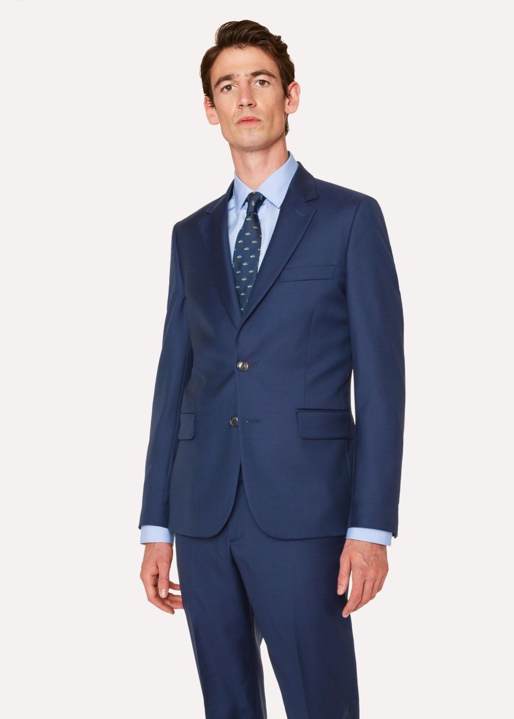 Paul Smith The Soho - Men's Tailored-Fit Navy Wool Suit