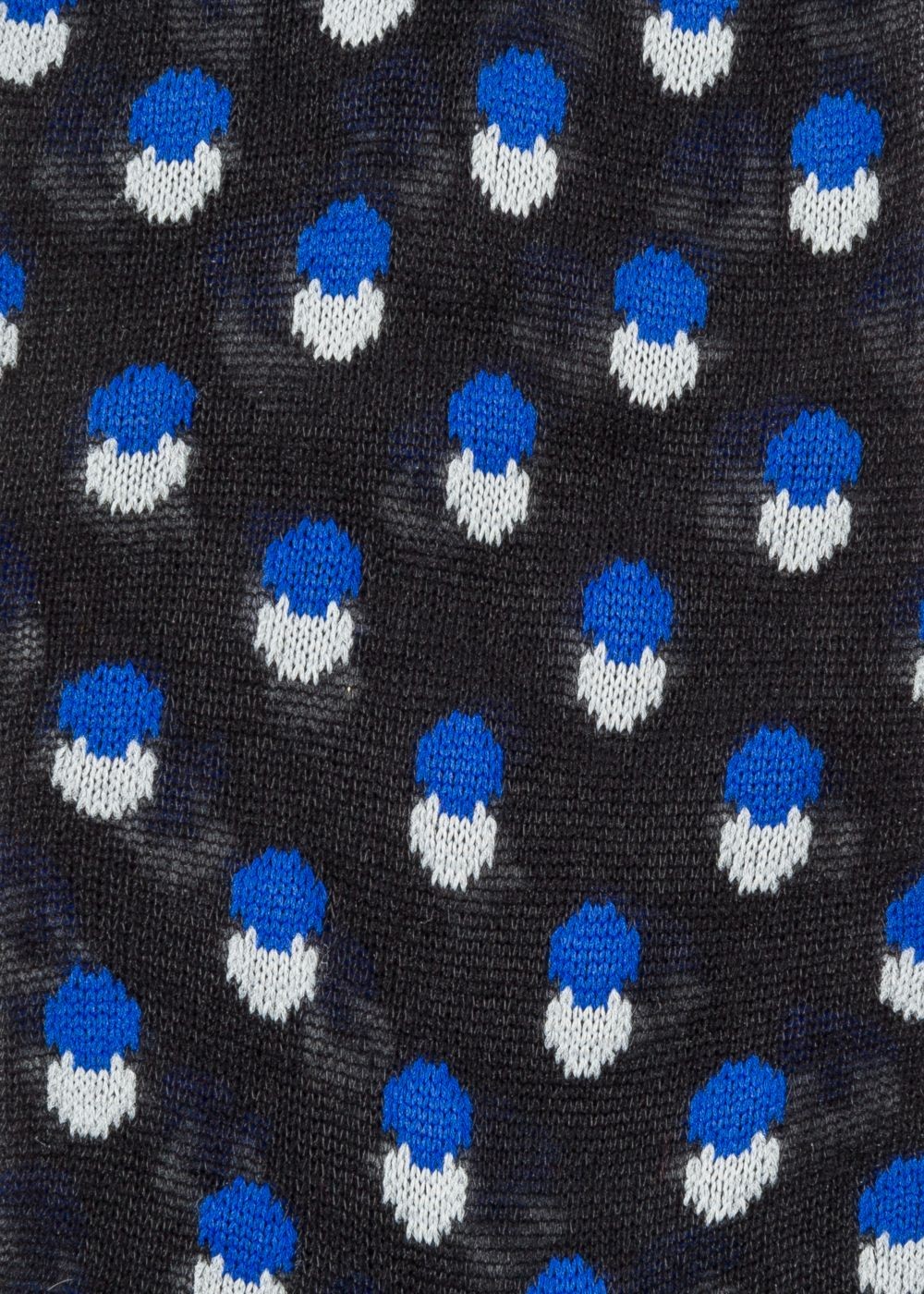 Paul Smith Womens's Black 'eclipse Spot' Semi-Sheer Socks