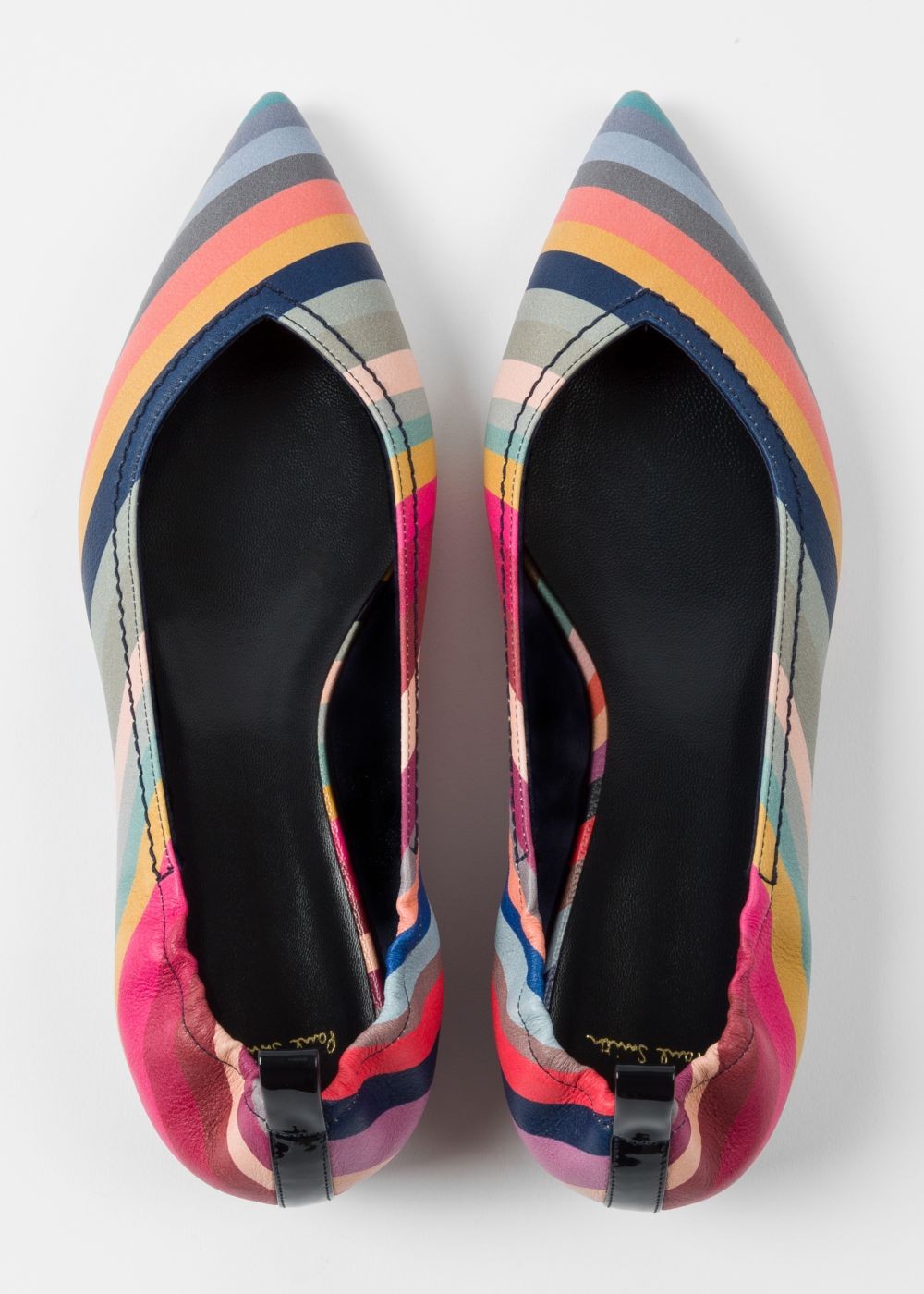 Paul Smith Lady's 'swirl' Print 'lima' Leather Pumps Shoe