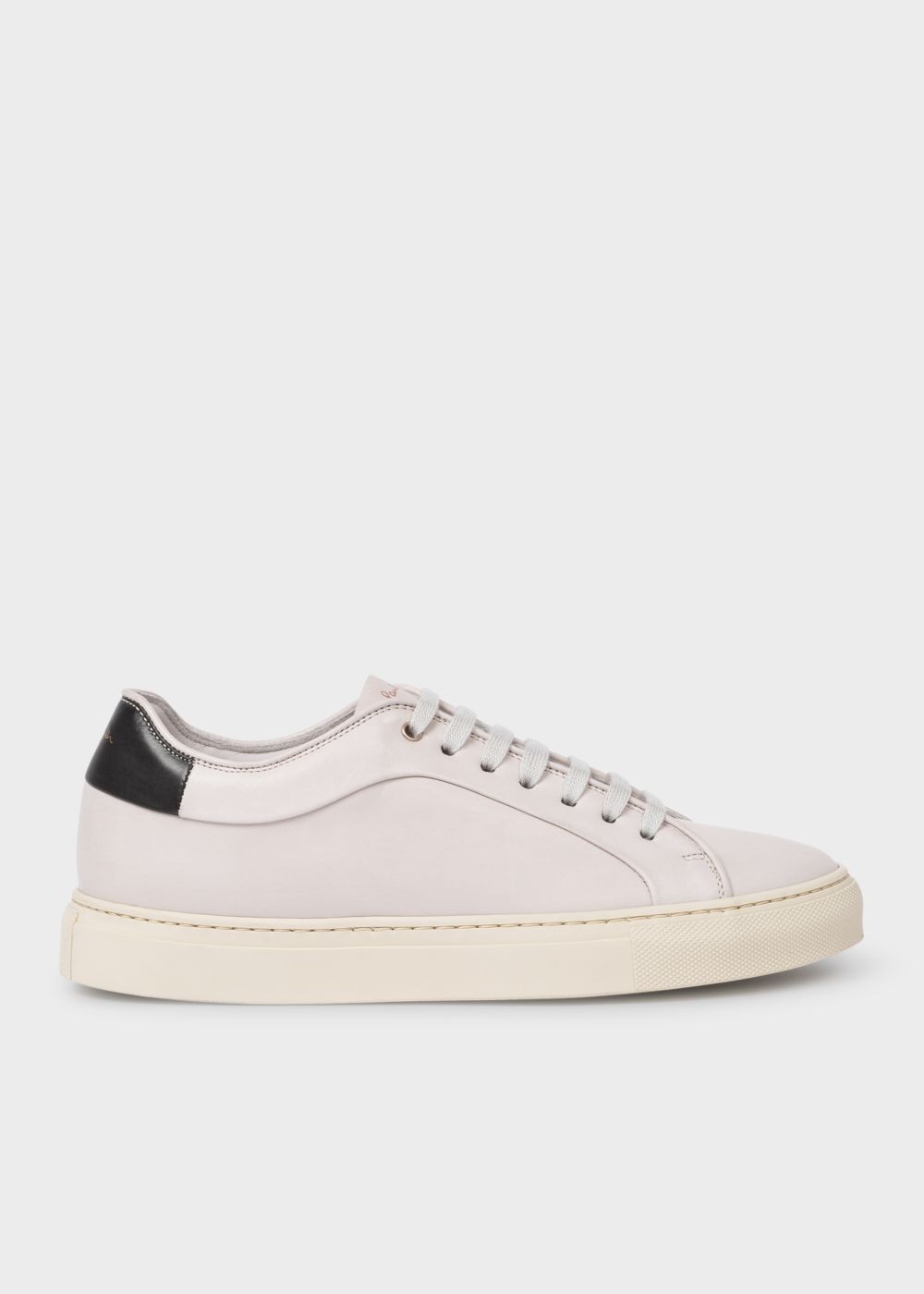 Paul Smith Men's Off-White Leather 'basso' Shoe