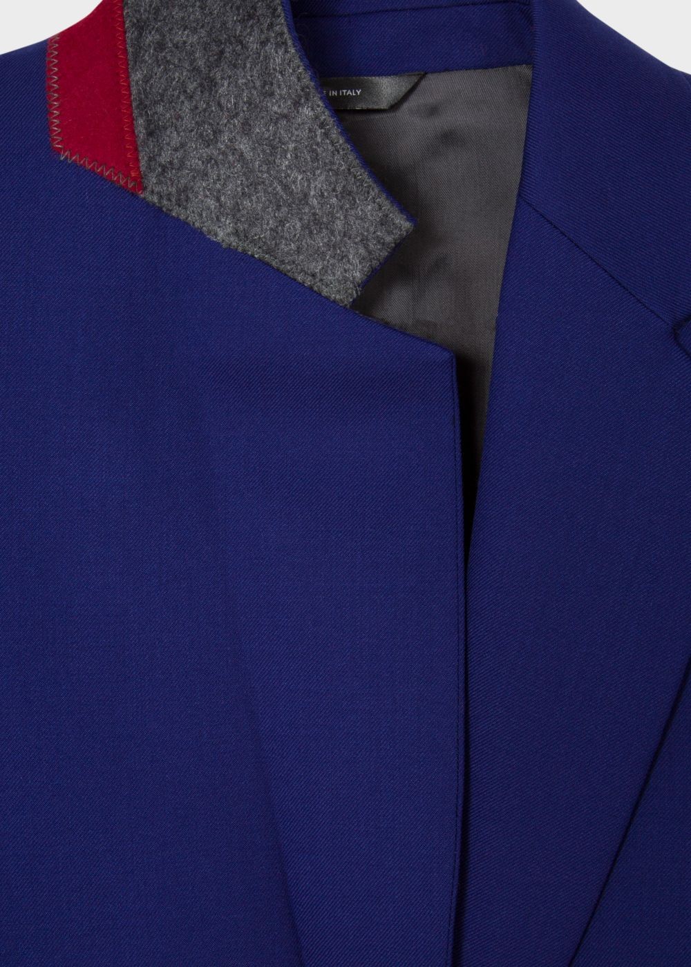Paul Smith A Suit To Travel In - Womens's Indigo Two-Button Wool Blazer