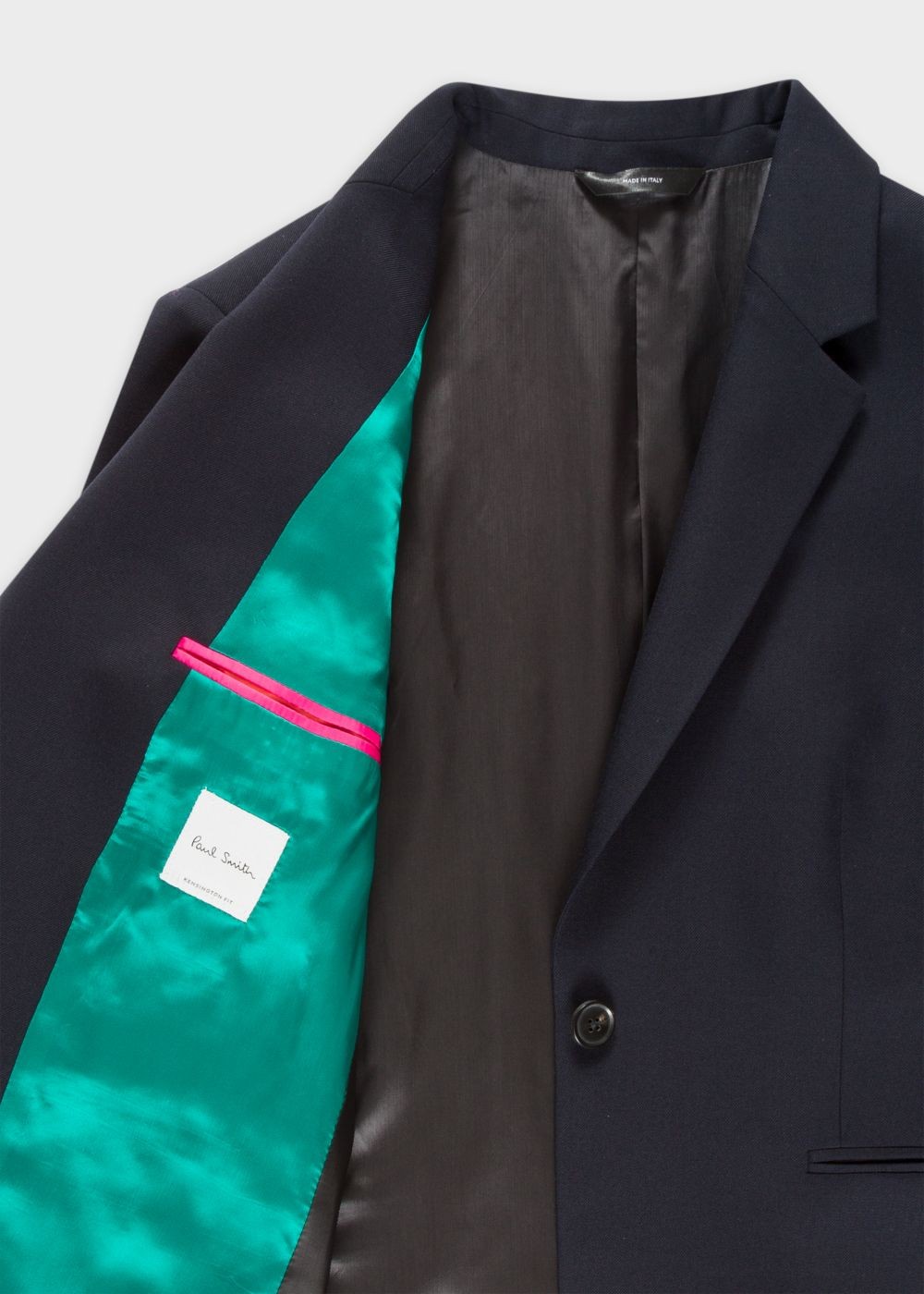 Paul Smith A Suit To Travel In - Womens's Navy One-Button Wool Blazer