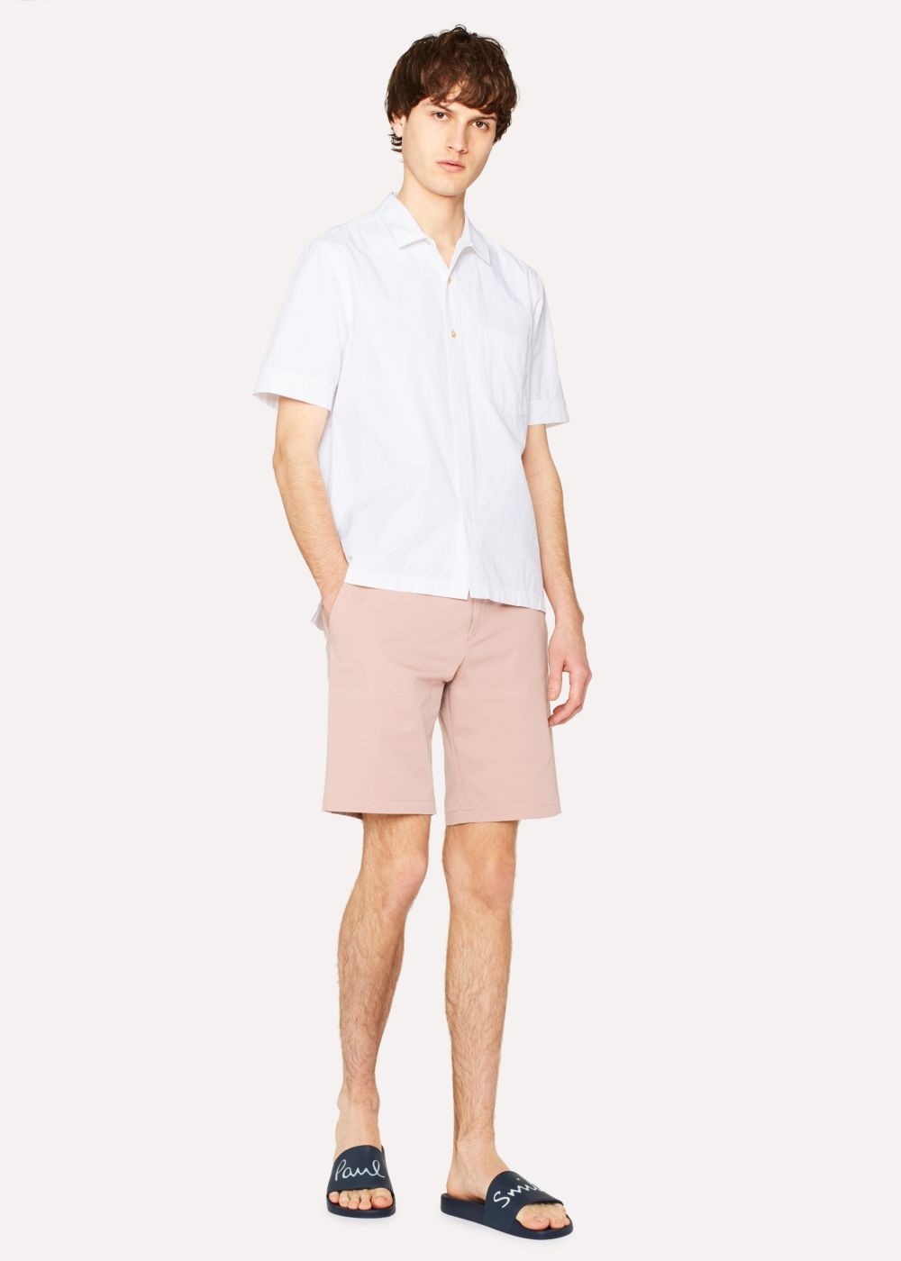 Paul Smith Men's 'ruben' Slate Blue Signature Slides