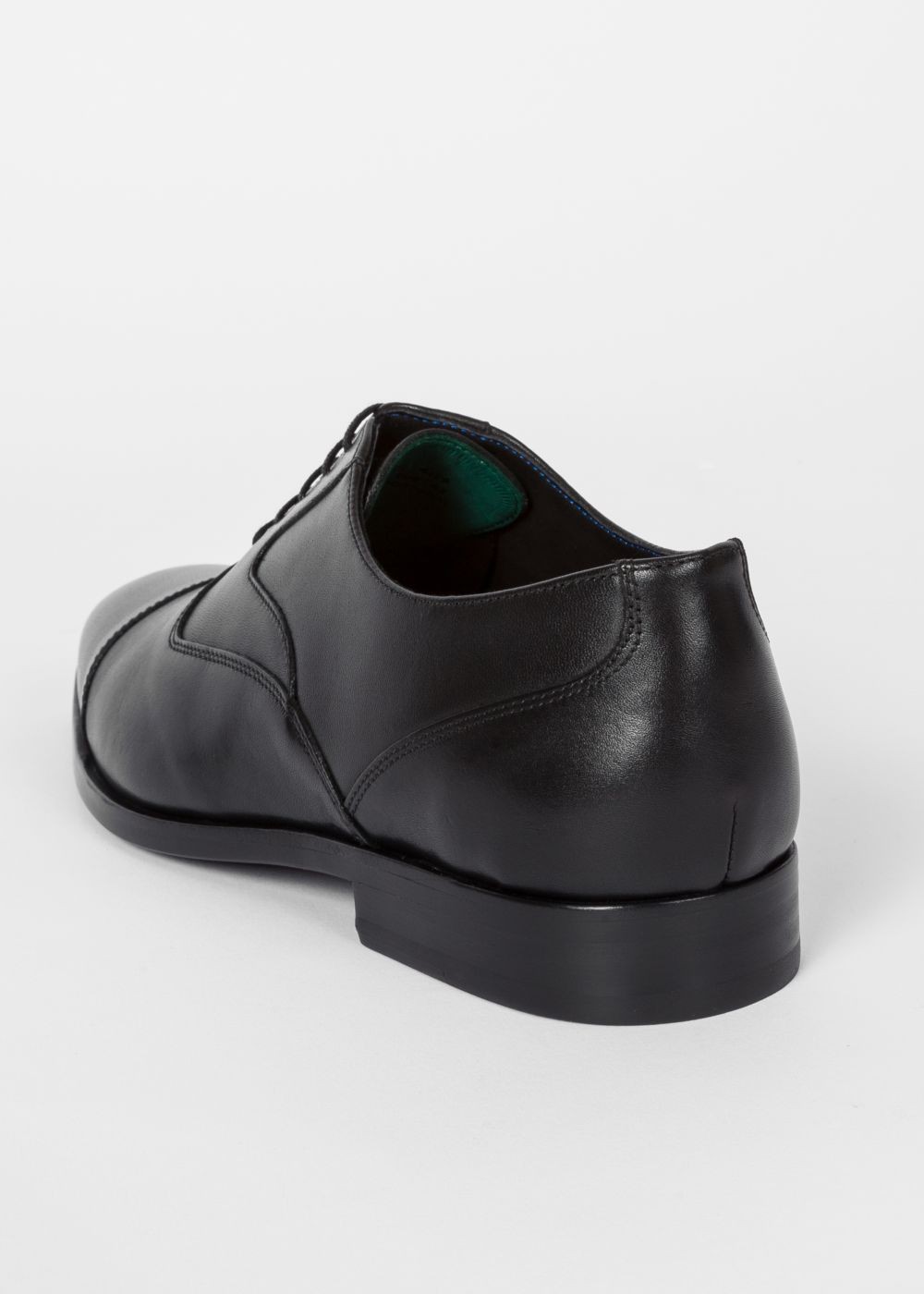 Paul Smith Men's Black Leather 'tompkins' Oxford Sneaker