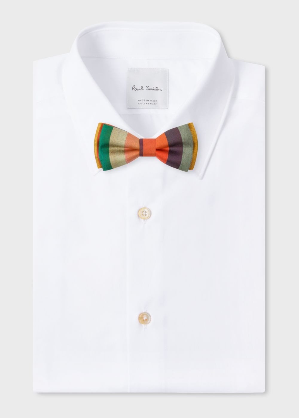 Paul Smith Men's 'artist Stripe' Silk Bow Tie