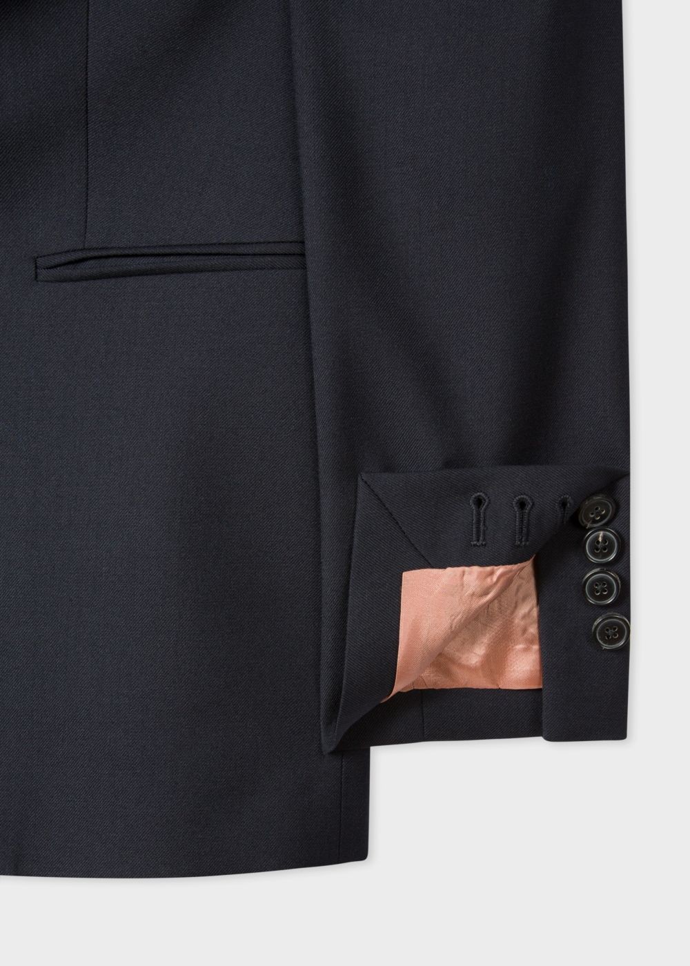 Paul Smith A Suit To Travel In - Womens's Navy One-Button Wool Blazer
