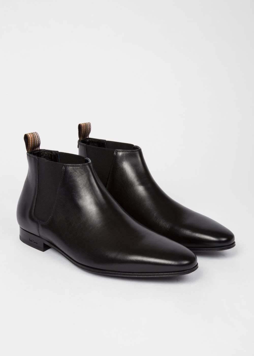 Paul Smith Men's Black Calf Leather 'marlowe' Chelsea Boots
