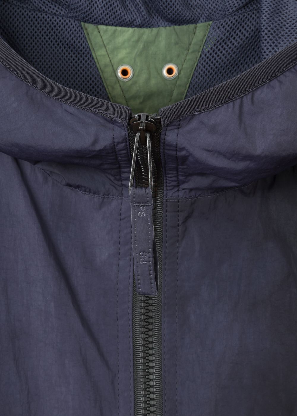 Paul Smith Men's Navy Hooded Packaway Jackets