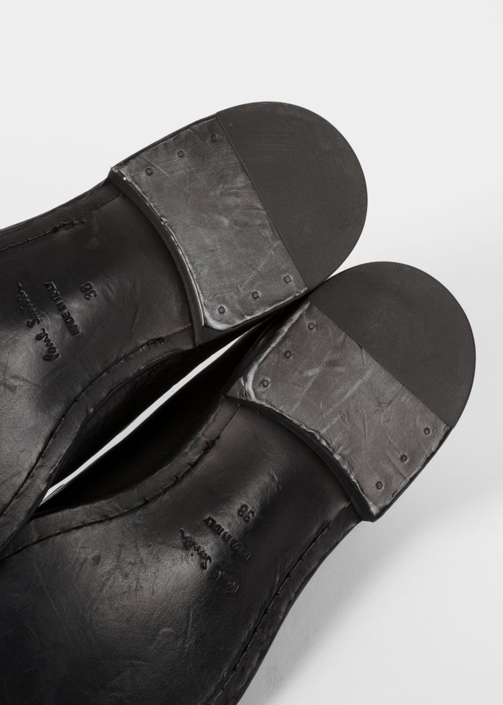Paul Smith Women's Black 'chester' Leather Shoe