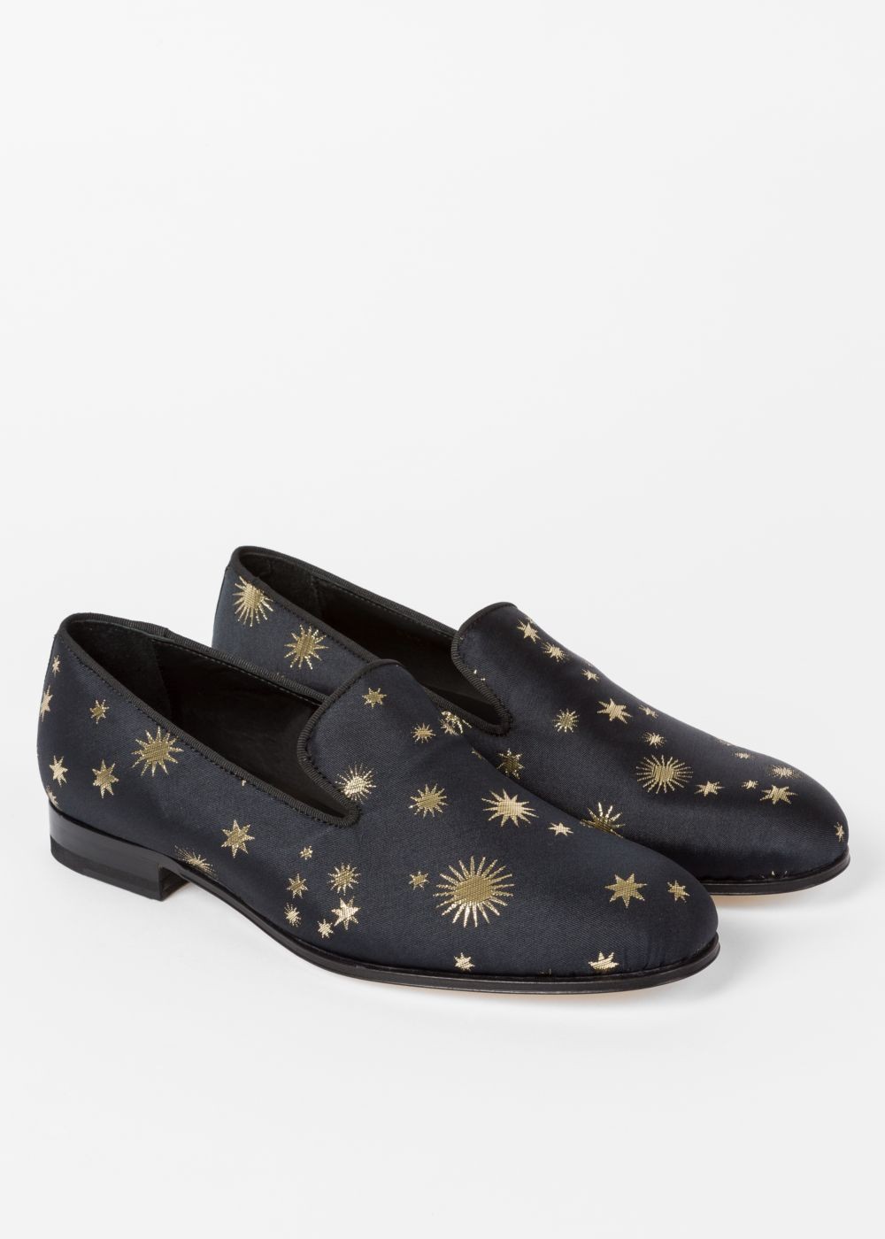 Paul Smith Women's Dark Navy 'gold Star' 'rudyard' Loafers Sneaker