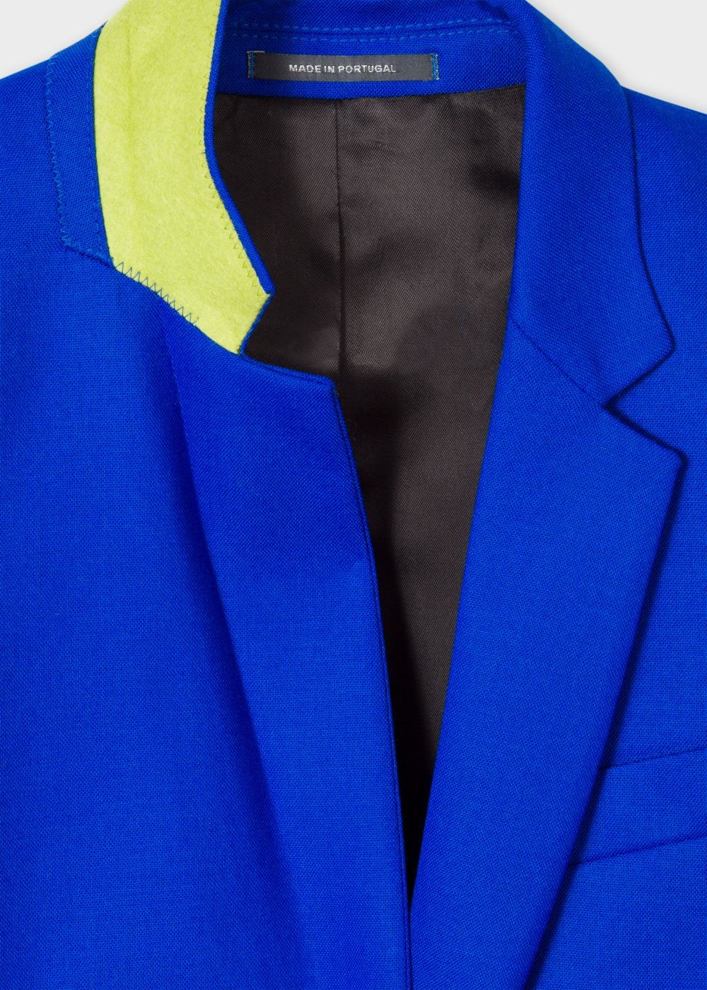 Paul Smith Womens's Indigo Wool-Hopsack Blazer With 'acapulco' Lining