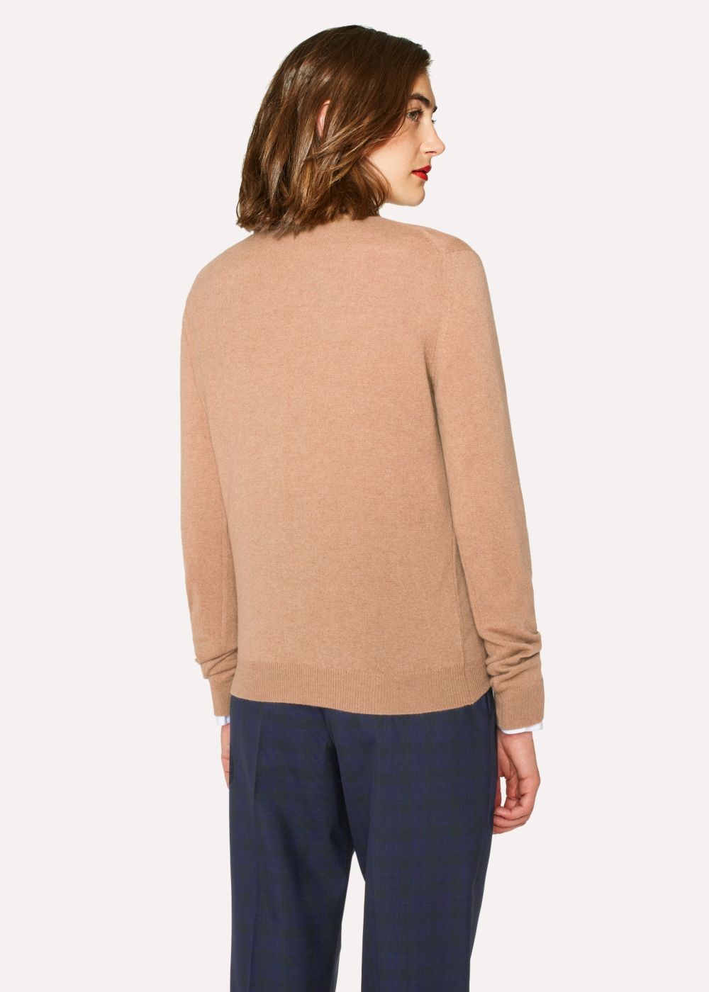 Paul Smith Lady's Camel Cashmere Sweater