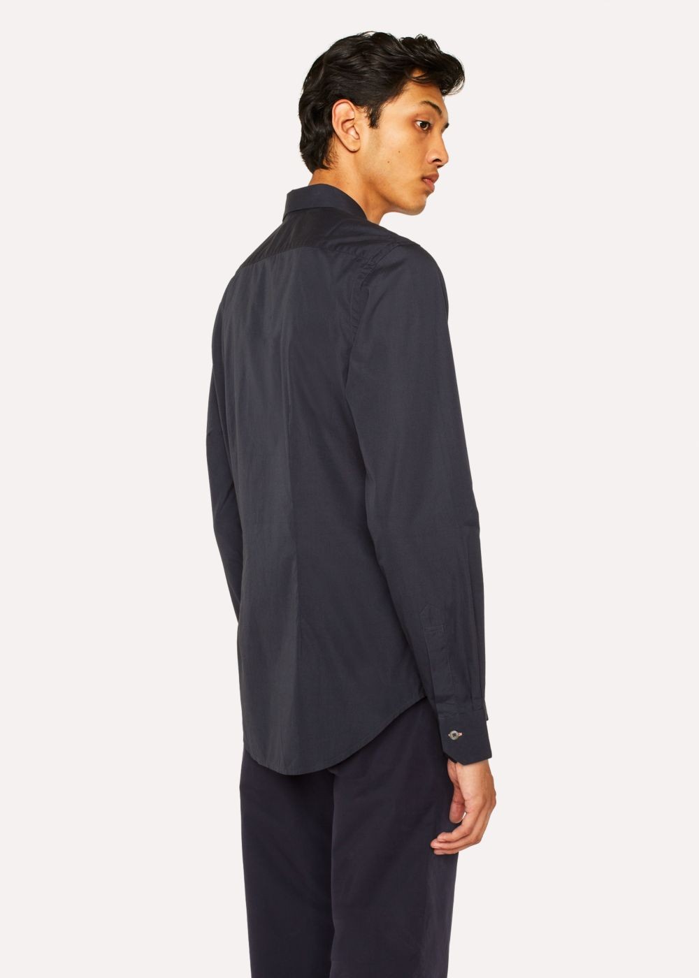 Paul Smith Men's Slim-Fit Navy Embroidered 'dreamer' T-Shirt