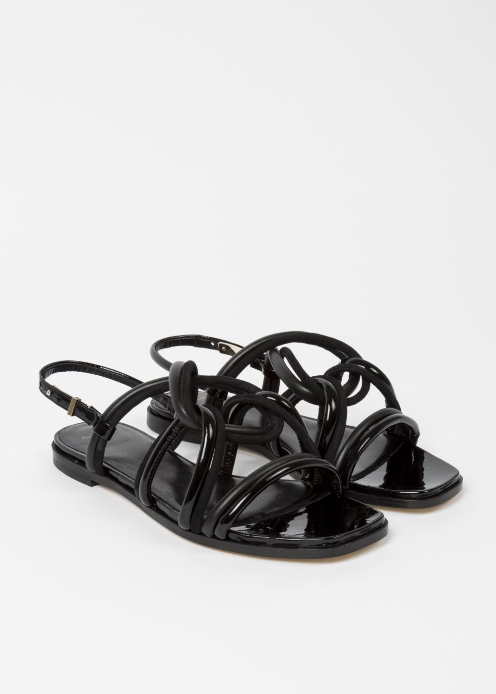 Paul Smith Lady's Black Suede 'carlin' Sandals