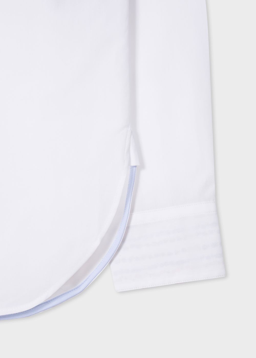 Paul Smith Women's Slim-Fit White Tshirt With 'daisy Polka' Buttons