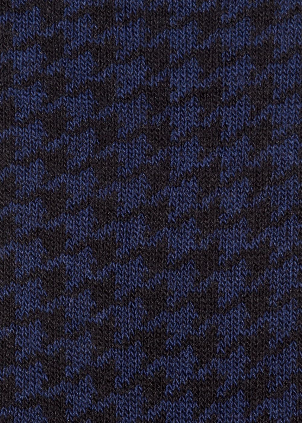 Paul Smith Womens's Navy And Black Dogtooth Motif Socks