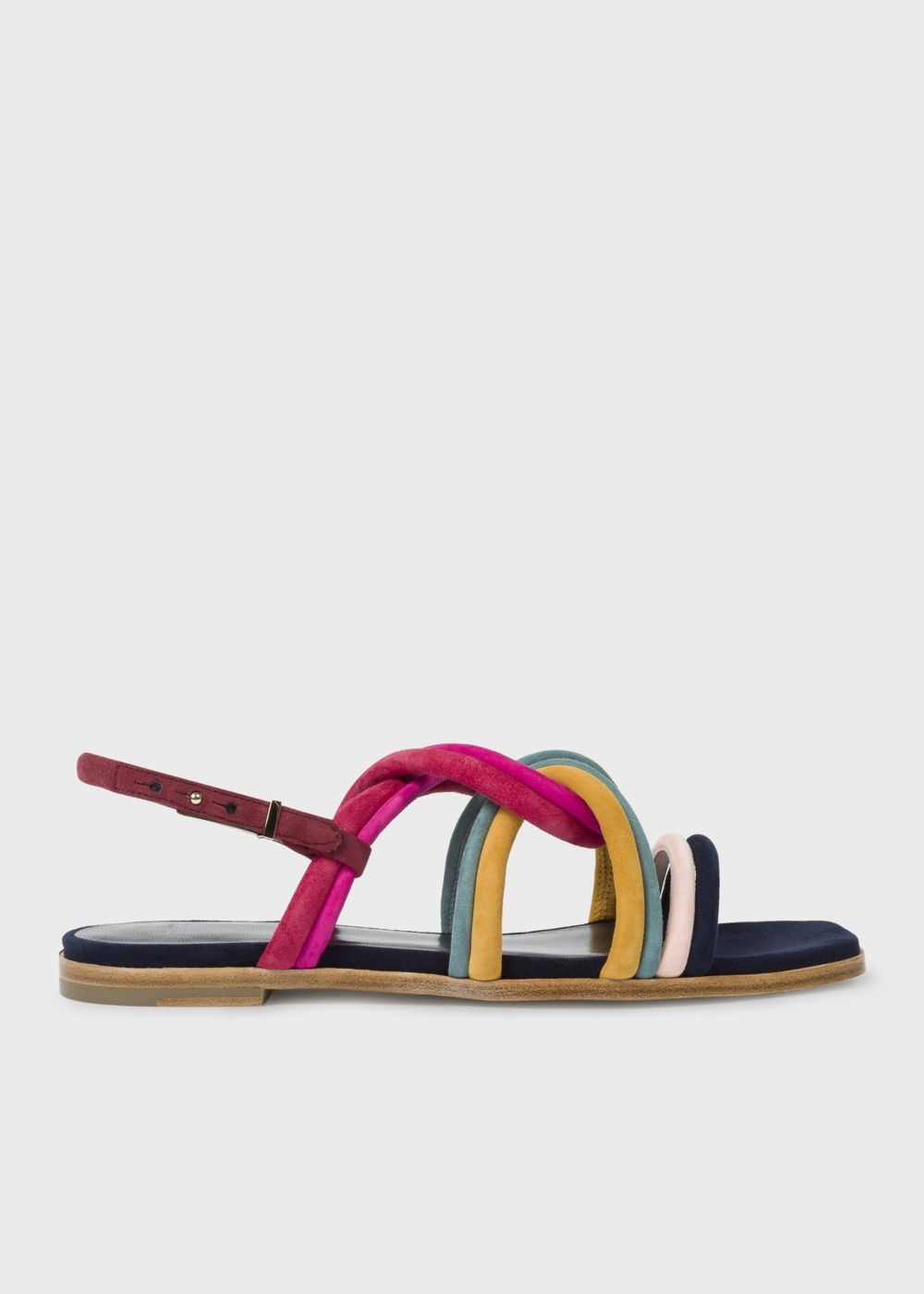 Paul Smith Women's Multi-Coloured Suede 'carlin' Sandals