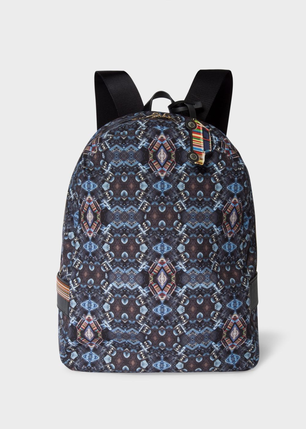 Paul Smith Men's 'mini Kaleidoscope' Print Canvas Backpack