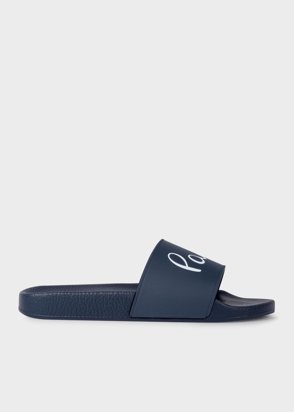 Paul Smith Men's 'ruben' Slate Blue Signature Slides