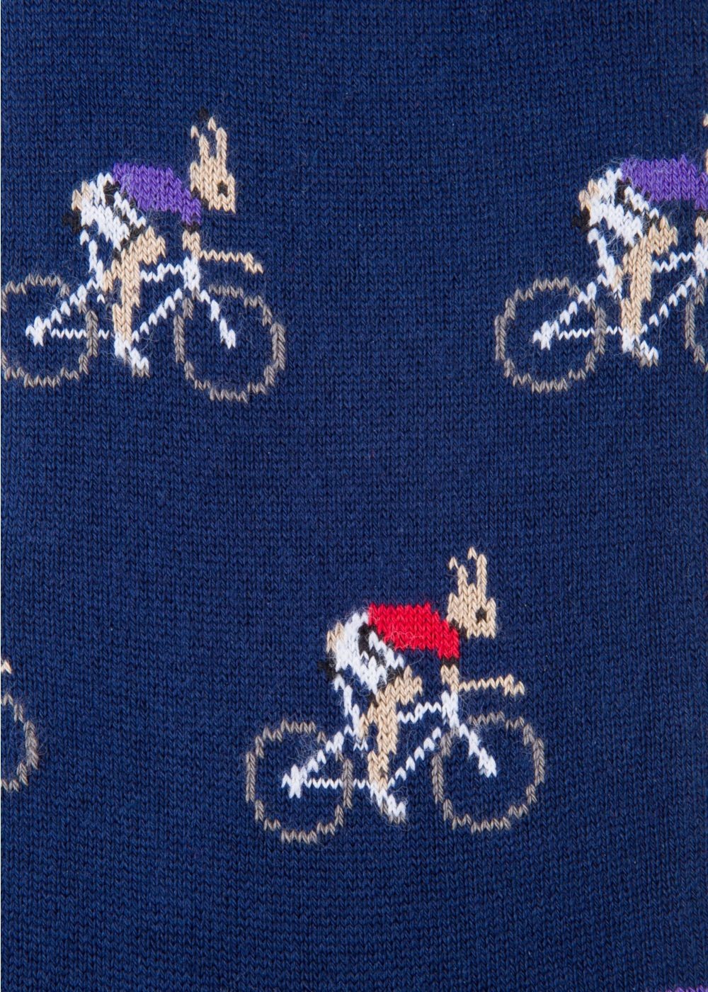 Paul Smith Men's Navy 'cycling Rabbits' Socks