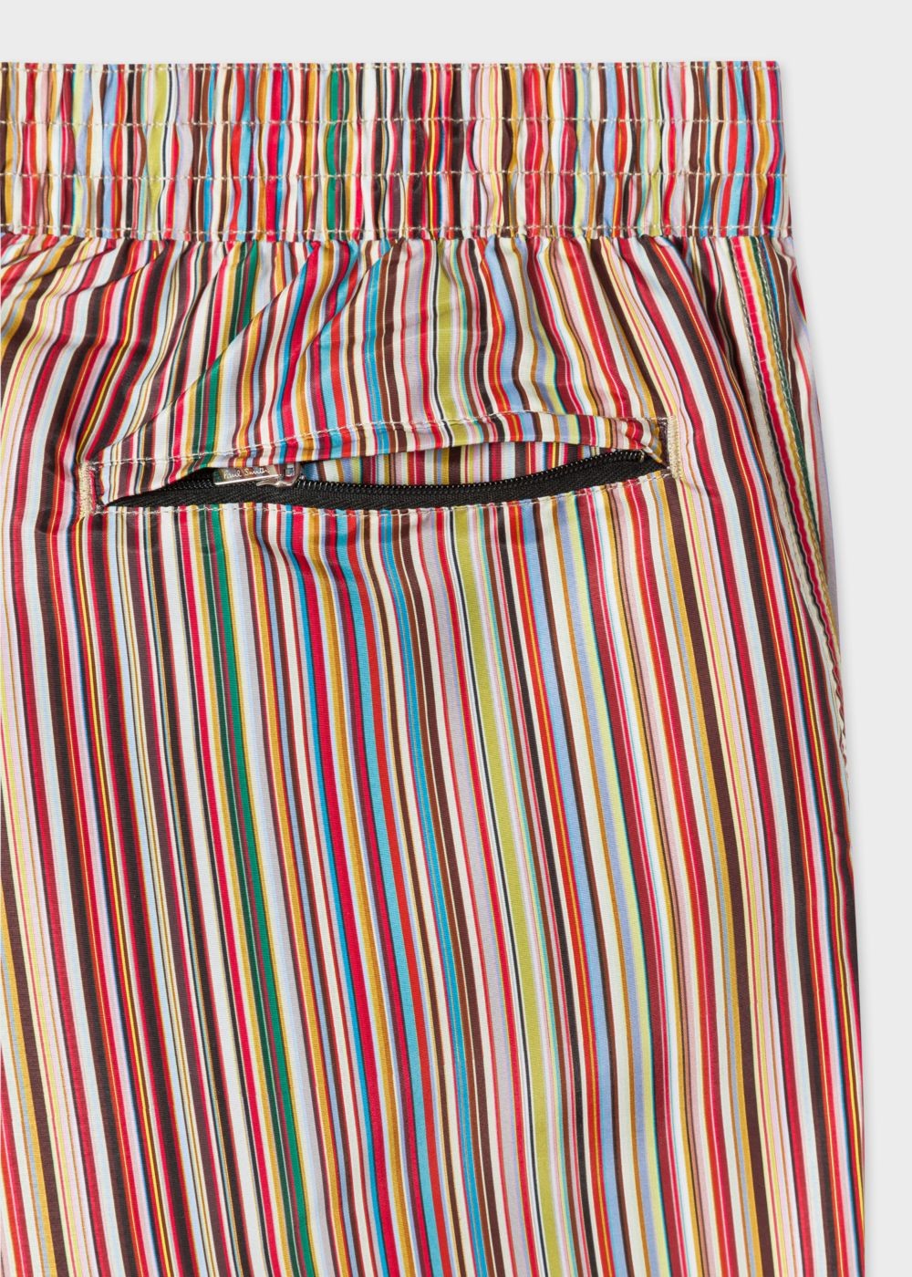 Paul Smith Men's 'signature Stripe' Print Swim Shorts