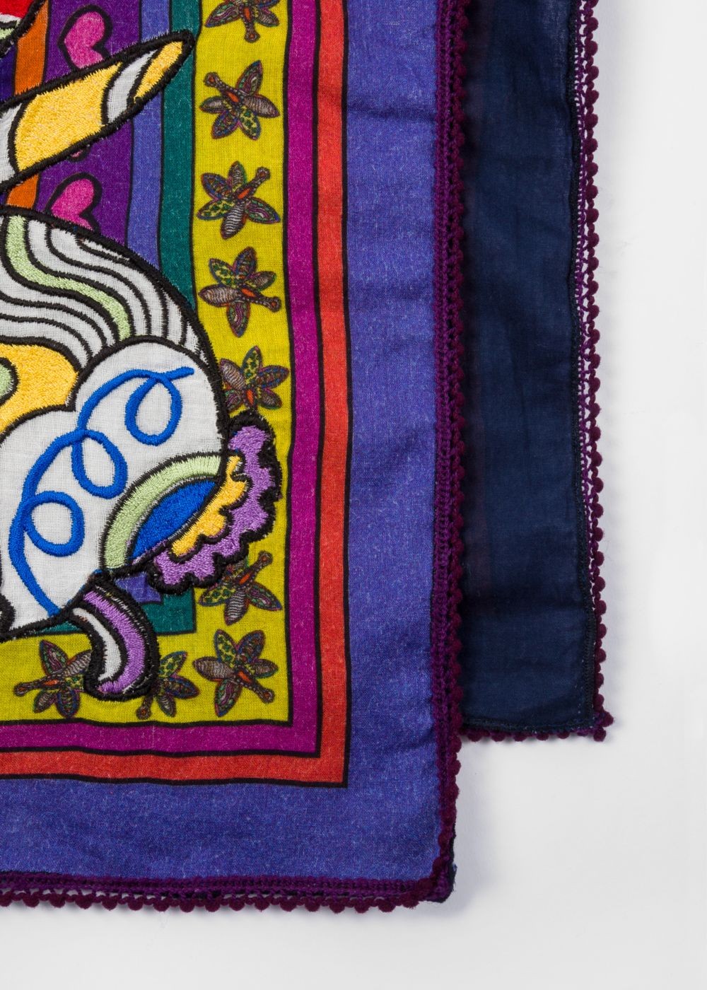 Paul Smith Women's Multi-Coloured 'karami Collage' Square Scarf