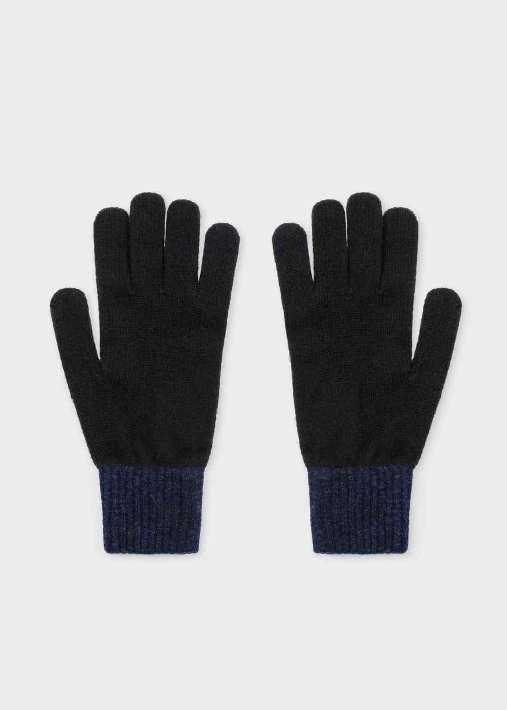 Paul Smith Women's Black Wool Knitted Gloves