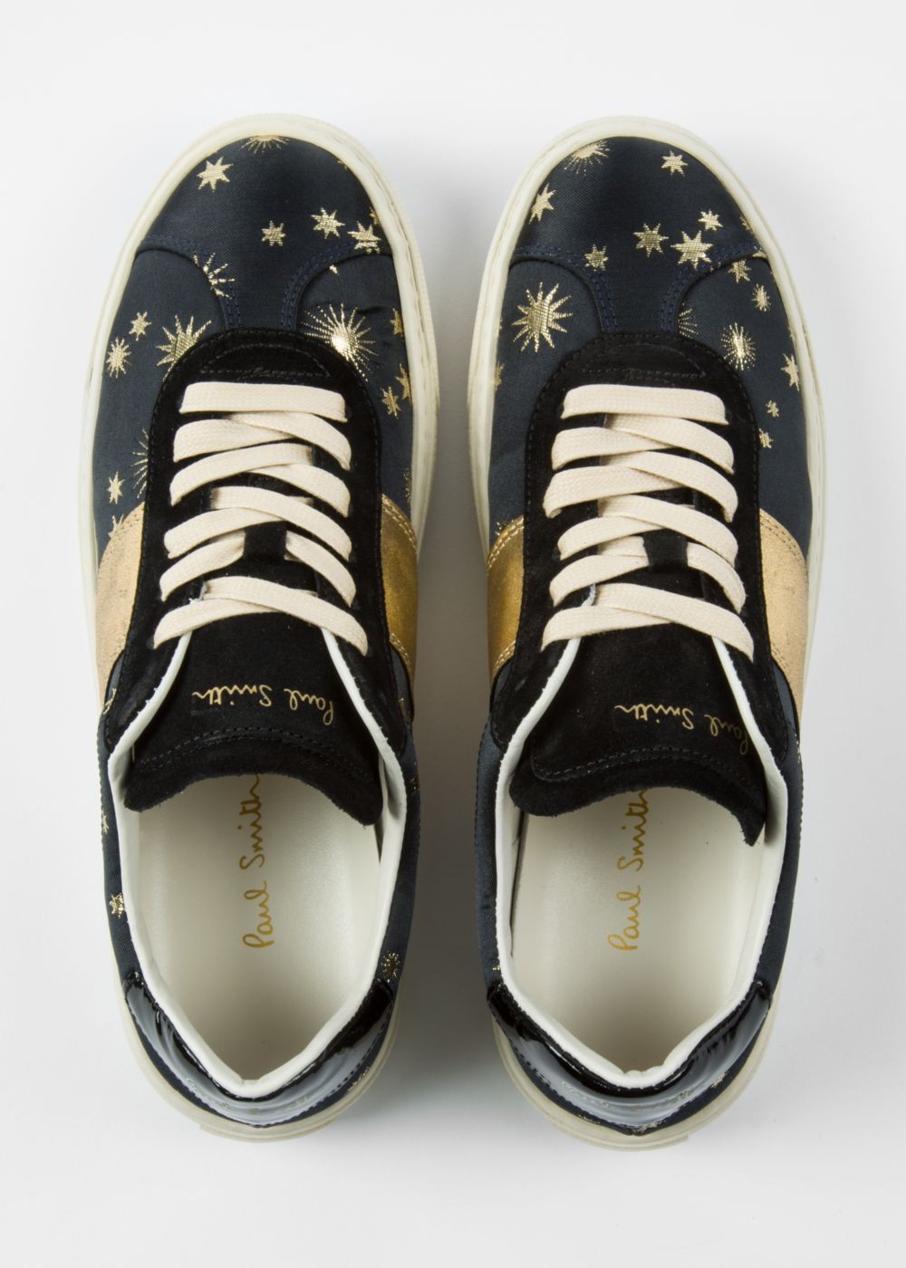 Paul Smith Women's Dark Navy 'gold Star' 'levon' Sneaker