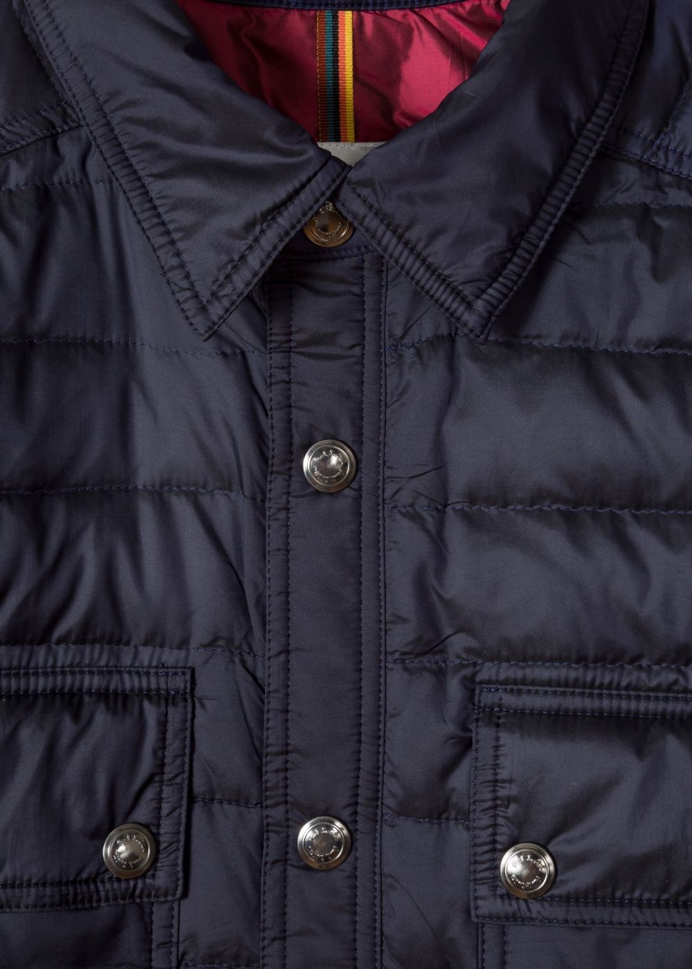 Paul Smith Mens's Navy Lightweight Down-Filled Coats