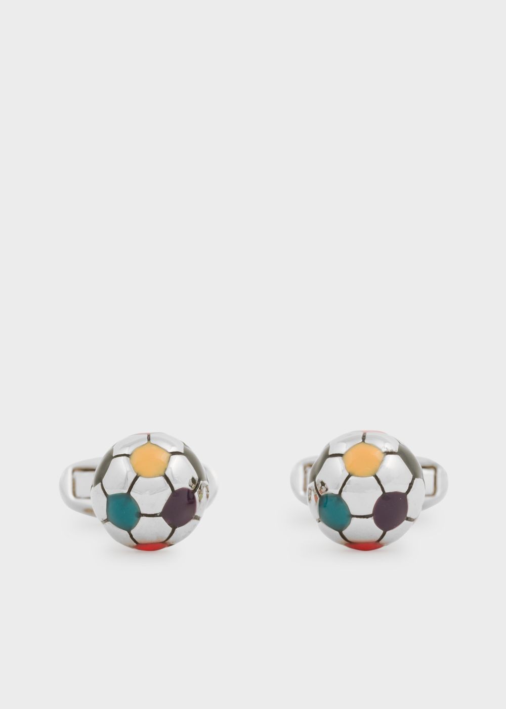 Paul Smith Men's Multi-Colour Football Cufflinks Accessories