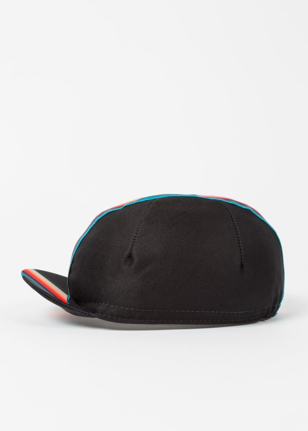 Paul Smith + Cinelli Black 'artist Stripe' Band Cycling Cap Men