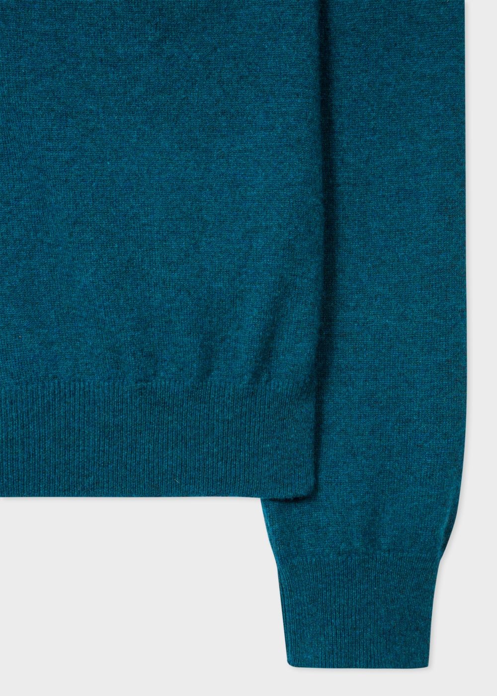 Paul Smith Men's Teal Cashmere Crew Neck Sweater