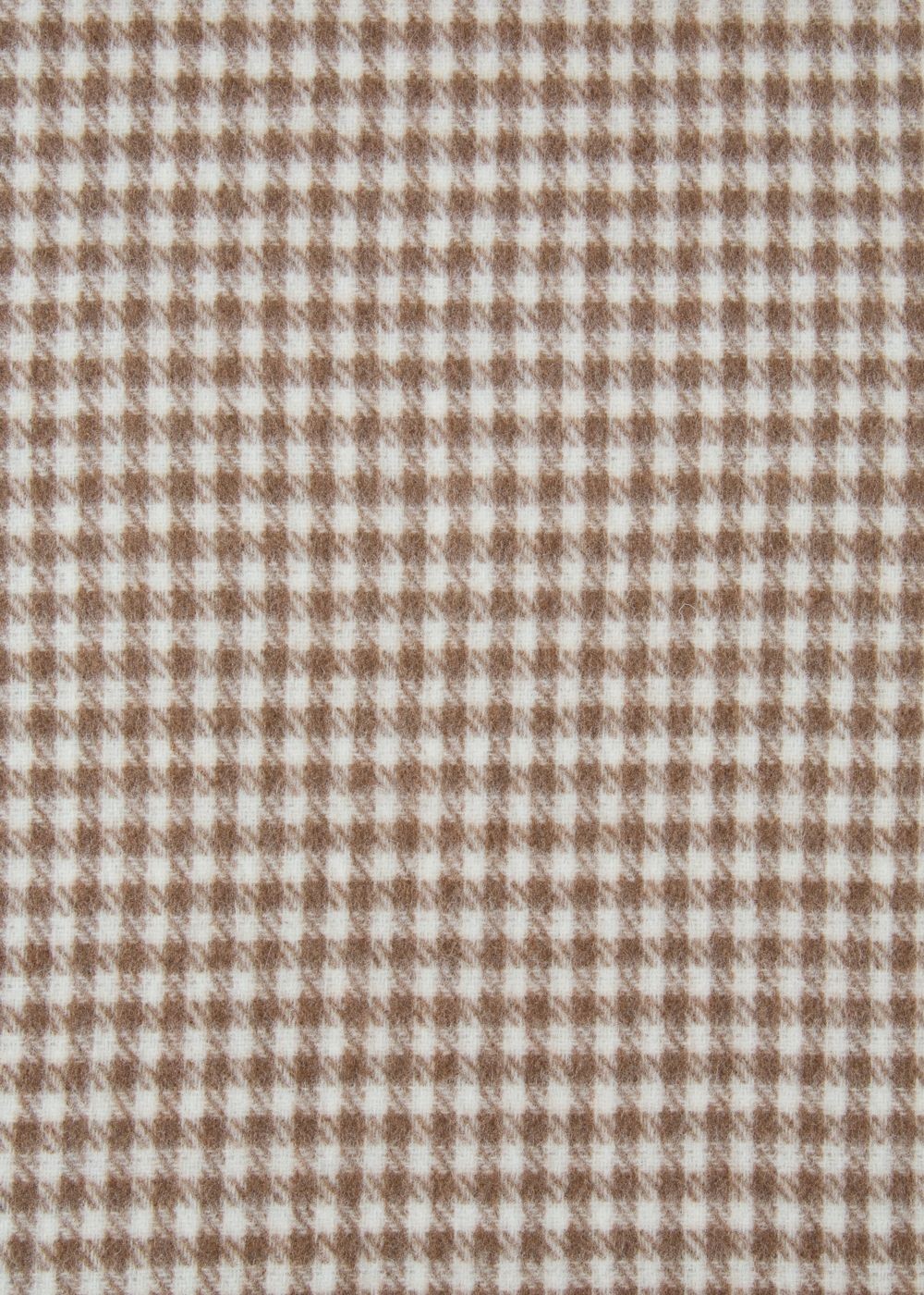Paul Smith Women's Brown Check Double-Sided Wool Scarf