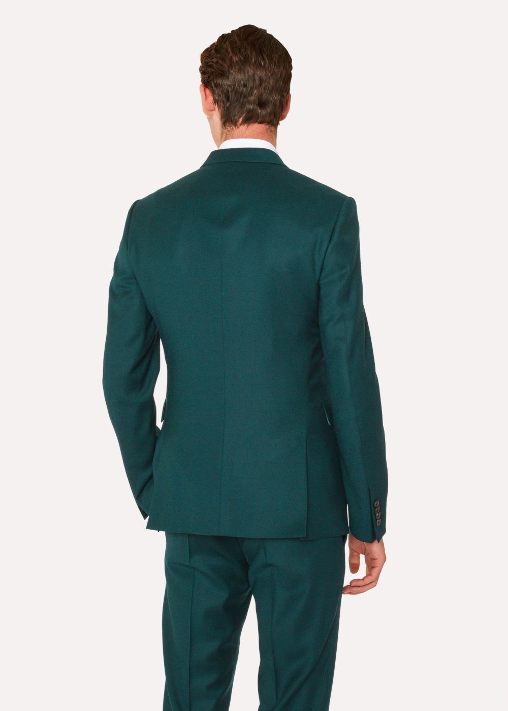 Paul Smith Men's Slim-Fit Forest Green Wool And Cashmere-Blend Suit