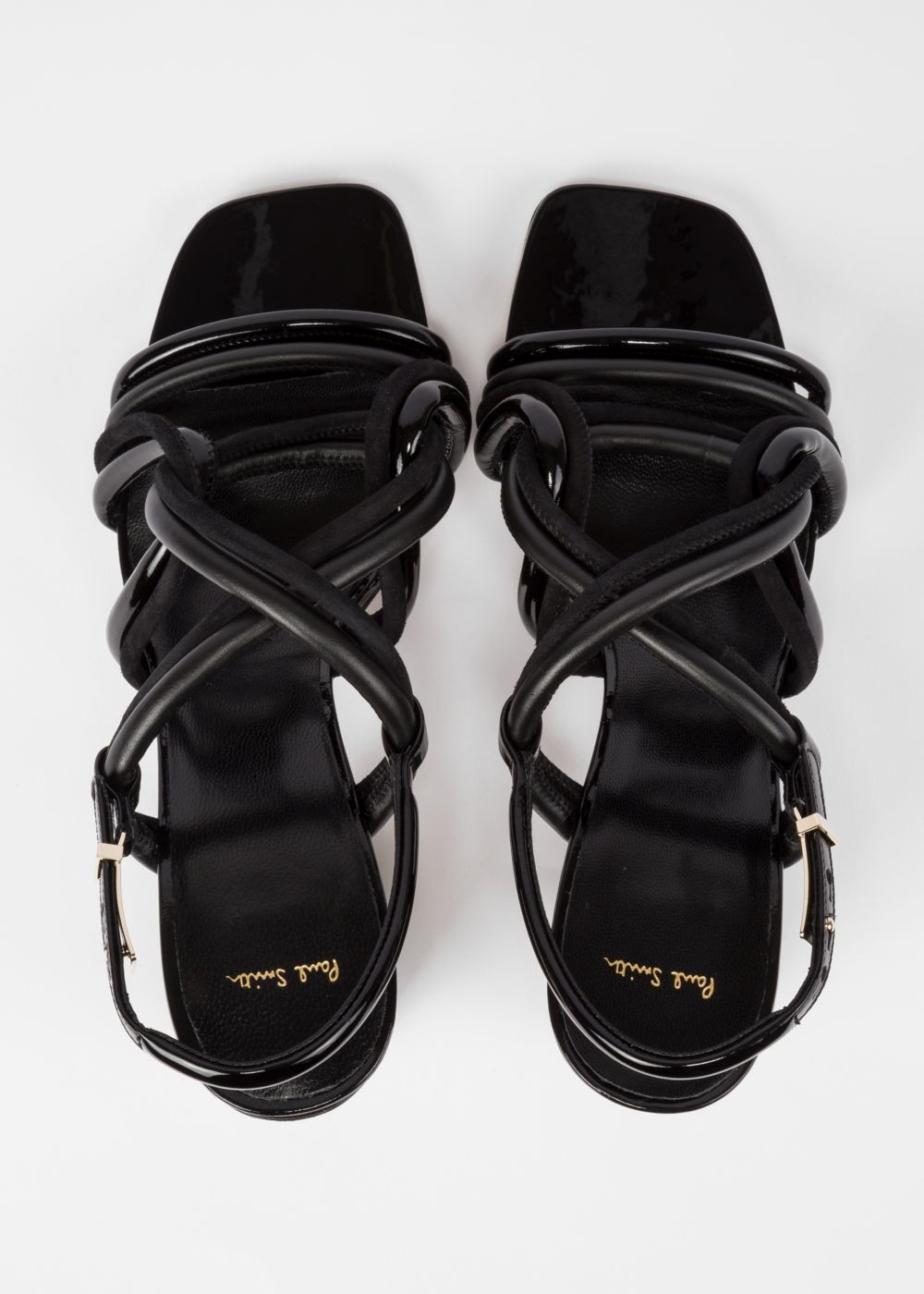 Paul Smith Women's Black Suede 'carla' Sandals