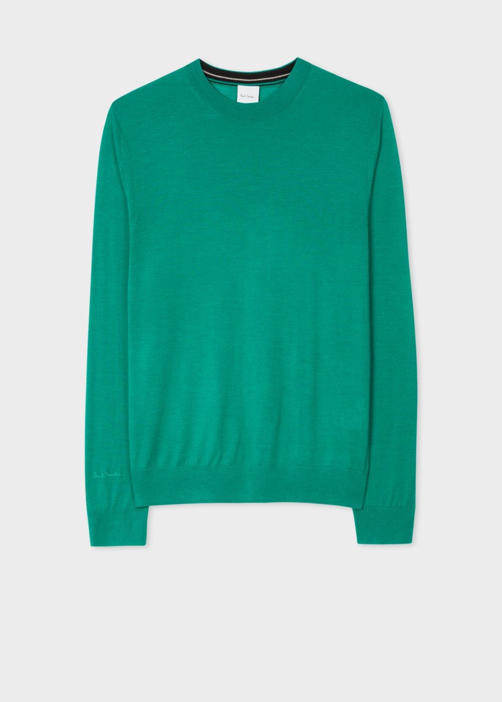 Paul Smith Men's Turquoise Merino Wool Sweater