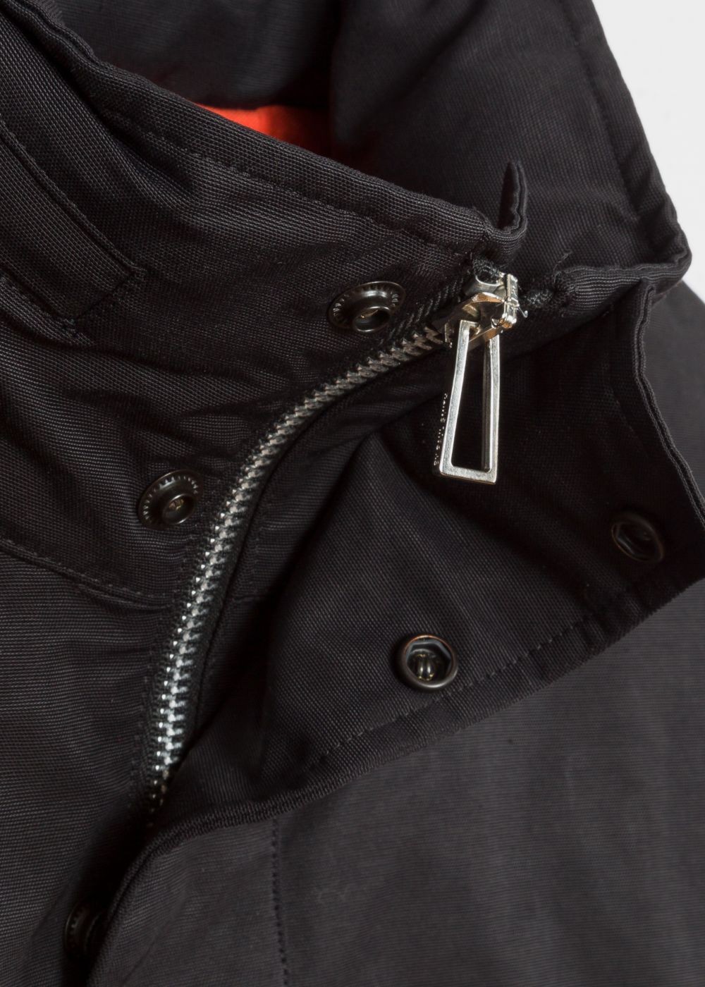 Paul Smith Mens's Black Cotton-Blend Field Coats